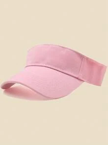 1 chiếc mũ chống nắng ngoài trời dành cho nữ, thích hợp cho chơi golf, chống nắng mùa hè, đi biển, chơi tennis, chạy bộ - Mũ hở của phụ nữ - Xem 6