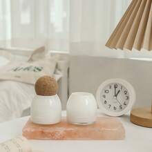 1pc/2pcs 5.5oz Black Soy Wax Candle Jar With Bow Ribbon Gift Box, English Pear & Freesia Scented Candle, 1pc White/Orange/Pink/Black/Purple Wooden Wick Glass Jar Candle, Long Burning Time, No Candle Holder Needed, Suitable For Home Decor, Holiday Decoration, Birthday, Bedroom, Wedding, Dining Table, Best Friend Gift, Women Gift, Winter Gift, Christmas Decoration