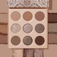Colourpop Going Coconuts Eyeshadow Palette - Cool-Toned Neutral Eyeshadow Palette With Ultra-Velvety And Silky Finishes - High-Pigment Eye Makeup With A Long-Wearing Formula (0.3 Oz) - Thatu2019s Taupe - 查看 2