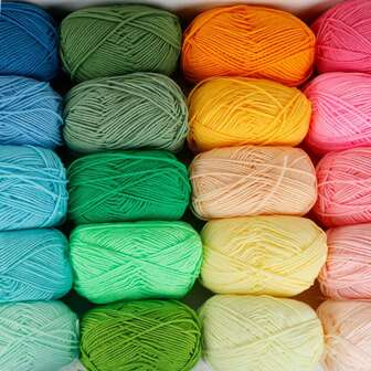 1/3 件 4 股腈纶蓬松纱线，50 克/条，混色钩针纱线，钩针，牛奶状纱线，DIY 手工，钩针纱线，玩偶纱线，创意钩针服装，帽子，围巾，毛毯