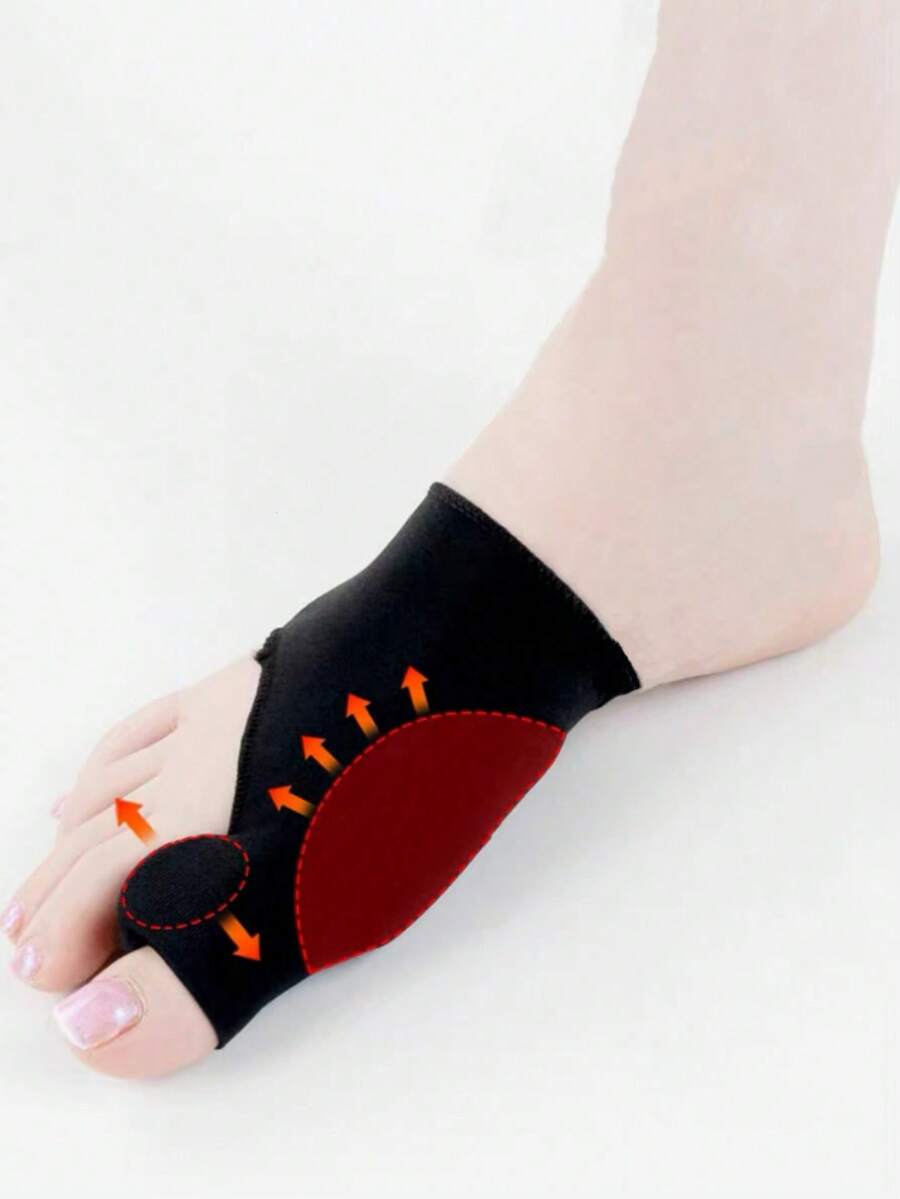 1 Pair Toe Separator & , Wearable Toe Alignment Device For Men & Women