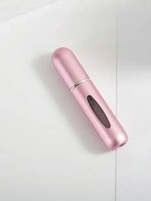 1 Piece Of 5 Ml Bottom-Fill Self-Pump Perfume Spray Bottle, Portable Cosmetic Refill Bottle, Reusable Refill Perfume Sprayer, Mini Cosmetic Bottle, Easy To Travel With, Suitable As A Birthday Gift Or Holiday Gift For Family And Friends - 粉色 - 查看 4