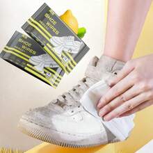 Disposable Shoe Cleaning Wet Wipes, Small White Shoe Cleaning Wet Wipes, Sports Shoes Waterless Cleaning Wet Wipes Without Leaving Marks