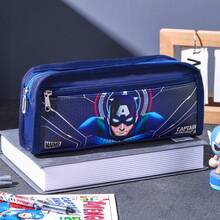 Disney 小学生文具盒 时尚帆布铅笔袋 大容量铅笔袋 学生文具铅笔袋 特价铅笔盒,笔袋 - 彩色 - 查看 14