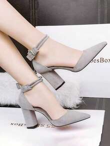 Women Pumps - 灰色 - 查看 6