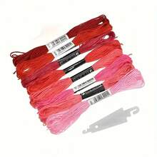 8/56pcs Embroidery Floss Gradient 8/56 Colors, Colorful Stitches, Embroidery Thread, Cross Stitch Thread, Unique Style, Sewing Thread, Craft Twisted Thread, Meet Your Various Color Needs