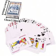 Autumn Peony Thick Poker Cards Creative Thickened Playing Cards Entertainment Playing Cards Playing Cards - Nhiều màu - Xem 5