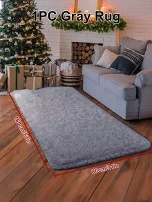 1pc Rug, Area Rug, Living Room Rug, Bedroom Rug, Room Decor, Solid Color Soft Modern Indoor Large Shaggy Rug For Bedroom Living Room Dorm Room, Fall Decor, New Year Winter Warm Decor, Halloween Gifts, Bedroom Decor, Christmas Decoration, Home Decorative Non-Slip Plush Fluffy Area Rugs Girl Pink Comfy Floor Carpet - 彩色 - 查看 18