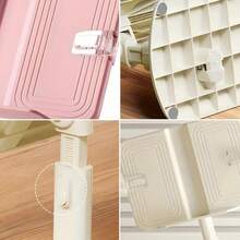 Soporte de lectura ajustable y multifuncional, estantería de ABS, clip para libros de aprendizaje con ajuste de altura y ángulo, disponible en 3 colores