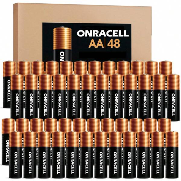 48pcs/24pcs/4pcs  Long-Lasting AA Alkaline Batteries - Ideal Power Source For Electronics In Daily Life (Non-Rechargeable)