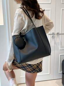 Borsa a tracolla casual, versatile e semplice con ampia capacità