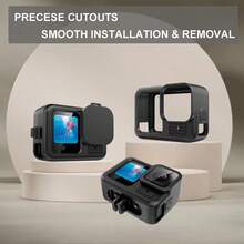 Silicone Sleeve Protective Case For Gopro Hero 13 Black Screen Protectors Lanyard For Go Pro Hero13 Accessories Kit