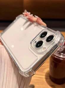 Clear Phone Case1pc Transparent Phone Case, Compatible With IPhone16/IPhone16 Pro/IPhone16Pro Max/IPhone16 Plus, X 11 12 13 14 15 16, With Drop-Proof Corner Design Waterproof Shockproof Anti-Fall Scratch Resistant