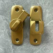 Trava de Porta Deslizante de 90 Graus, Trinco, Trinco de Porta Deslizante de Celeiro, Fecho, Trava de Banheiro, Trava de Porta de Banheiro, Porta Deslizante, Porta Deslizante, Fecho de Trava de Porta Sem Furos, Artefato Anti-Roubo Independente do Ângulo de Instalação