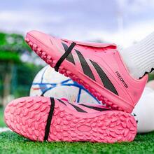 Zapatos de fútbol para hombres, zapatos de fútbol profesionales para exteriores, zapatos ligeros y transpirables para entrenamiento atlético de jóvenes y niños