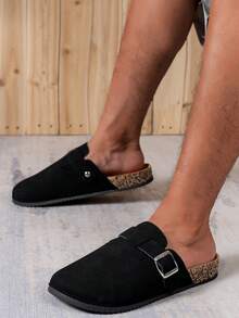 Men's Casual Slip-On Sandals - Retro Fashion Flat Indoor/Outdoor Slippers With Adjustable Strap, Non-Slip Design, Comfortable For All Seasons, Sturdy Construction, Available In Thermal Lined Autumn/Winter Version And Non-Lined All-Season Version