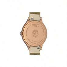 Tissot Tissot Master Chrysot Quartz Movement Women's Watch Rui Watch 38mm White Dial, Stainless Steel Case, Leather Strap T103.210.36.017.00