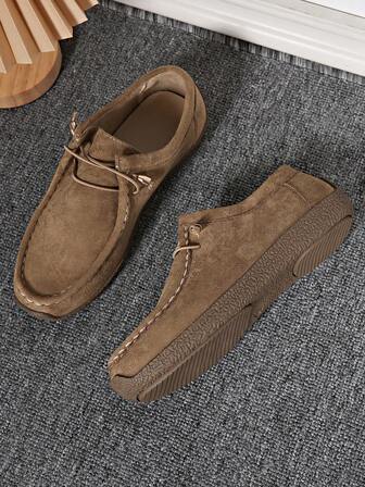 2025 Summer New European And American Round Toe Flat Metal Buckle Casual Loafers, Autumn New Flat Casual Shoes, Slip-On Comfortable Loafers For Women