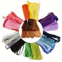 8/56pcs Embroidery Floss Gradient 8/56 Colors, Colorful Stitches, Embroidery Thread, Cross Stitch Thread, Unique Style, Sewing Thread, Craft Twisted Thread, Meet Your Various Color Needs