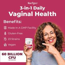 MaryRuth Organics 3-In-1 Probiotics Women, Clinically Tested, Vaginal Probiotics Digestive & Hormonal Support, Womens Probiotic Powder, Gut, 50 Billion CFU, Allergen, 0.5 Oz - 1 - 查看 7