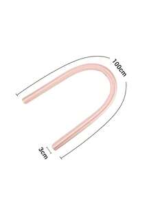 4-Piece Heatless Curling Iron Kit With 2 Satin Scrunchies + Double-Sided Satin Bonnet – Ideal For Sleeping/Long Hair And Natural Waves - màu đen - Xem 7