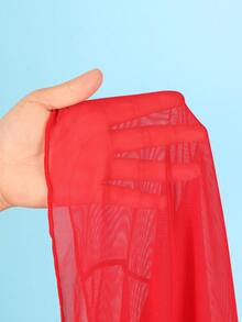 3pcs Set Women Velentines Hibiscus Red Swimwear For Summer Days From Poolside To Beachside, Basic Elegant Bikini Floral Decor Coverups Sarong Beachwear