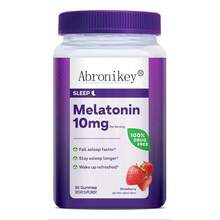 Gominolas de melatonina, suplemento para el sueño en adultos, 10 mg de melatonina, 90 gominolas con sabor a fresa, para un máximo de 45 días. - Otros - Ver 1