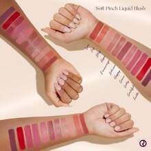 Rubor líquido con acabado aterciopelado y con toque acuoso Rare Beauty Hope 1.43ml/0.048fl. Oz. MINI - Fe-3,2 ml - Ver 4