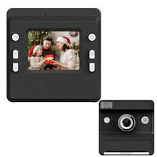 儿童相机即时打印套装，儿童即时打印相机，1080P高清数码相机，相机套装，便携式玩具，含3卷打印纸，圣诞节、生日和新年礼物，适合3-12岁男孩女孩的理想儿童玩具礼物 - 多色 - 查看 20