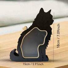 Pudełko na pamiątkową kolekcję i przechowywanie sierści kota i psa, prezent z sierści zwierząt, wyjątkowy prezent dla miłośników zwierząt, kształt sierści kota, ozdoba na biurko, prezent pamiątkowy z psem, odpowiednie dla rodziny i przyjaciół do przechowywania sierści, zębów i popiołu