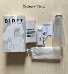 Portable Bidet For Travel, Rechargeable Electric Handheld Bidet Sprayer For Pregnant, Post-Surgical Hygiene, Hemorrhoid Care, Pre/Postnatal Hygiene, Maternith Care, Menstrual Period, Hemorrhoids, Patient Care, Baby Care, Elderly Care, Bathroom, Camping, 2 Modes | 350 Ml/12.3oz, Replace Traditional Bidet, Halloween Decor,Christmas Gift,Bathroom Dector,Toilet Sprayer - 彩色 - 查看 16