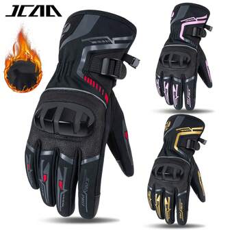MJMOTO Motorcycle Gloves Windproof Waterproof Moto Men Motorbike Riding Gloves Touch Screen Moto Motocross Gloves Winter
