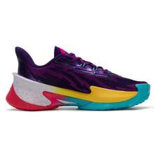 Under Armour Giày bóng rổ unisex CURRY SERIES 7, giày thể thao thoải mái cho tập luyện hàng ngày, 3027983-500 - Màu tím - Xem 2