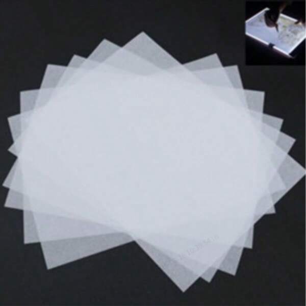 15 hojas de papel de calco de ácido sulfúrico premium - Hojas transparentes de dibujo con pigmentación rica y textura suave para artistas, diseñadores, dibujos técnicos, planos arquitectónicos - Suministros de arte duraderos, suministros de dibujo para artistas, material de bocetos de artista, papel de arte versátil, papel de alta calidad