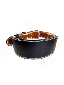 Cinturón PU de aptitud física - Negro - Ver 3