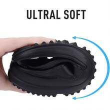 Shevalues Orthopedic Sandals For Women Arch Support Recovery Flip Flops Pillow Soft Summer Beach Shoes - màu đen - Xem 11