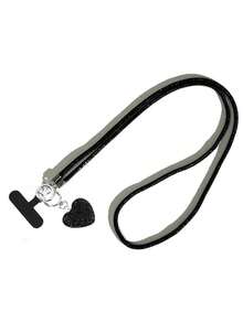 优质闪亮挂绳，时尚心形和蝴蝶结设计，适合女性，多功能手机腕带，适合送给母亲、家人、朋友、生日、节日的手机挂饰、手机链 - 彩色 - 查看 29