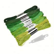 8/56pcs Embroidery Floss Gradient 8/56 Colors, Colorful Stitches, Embroidery Thread, Cross Stitch Thread, Unique Style, Sewing Thread, Craft Twisted Thread, Meet Your Various Color Needs