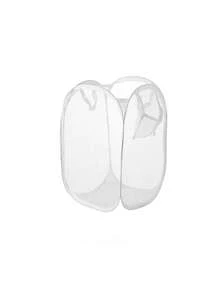 1pc Large Household Laundry Basket Dirty Clothes Basket, Clothes Storage Basket, Bathroom Storage Basket Laundry Bag, Wardrobe Storage And Storage, Simple Care, Waterproof, Foldable Dirty Clothes Basket, Storage Organizer Can Store Clothes Towels Toys, Suitable For Bathroom, Living Room, Bedroom