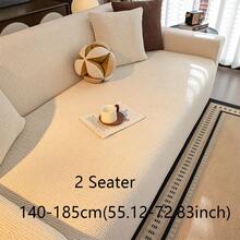 1pc Luxurious Velvet Sofa Cover, Elegant & Luxury, Anti-Slip, Dust-Proof, Scratch-Resistant, Suitable For All Seasons, Bedroom, Living Room And Study - Beige - View 13