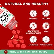Keto ACV Gummies For Weight Loss, Apple Cider Vinegar Gummie For Rapid Fat Burning, Detox & Immune Support, Gluten-Free & Sugar-Free Gummies For Women & Men, 60 Count