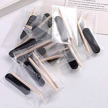 20-Pack Portable Nail Cleaning Kit, Black Double Sided Mini Nail File And Cuticle Stick Manicure Supplies Pedicure Tools Nail Supplies,Nail Supplies,Nail Tools,Nail Art Tools,Back To School,Nails,Nail Tools For Press On Nails - màu đen - Xem 1