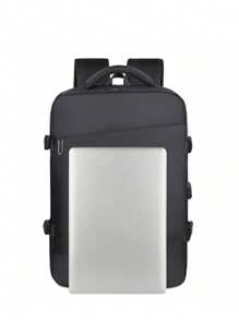 Travel Backpack For Men, 40L Flight Approved Carry On Backpack, Large Expandable Luggage Backpack, Business Travel Backpack With USB Charging Port And Anti Theft Pocket, 17 Inch Water Resistant Lightweight Business College Laptop Daypack Weekender Bag Large Capacity Bag