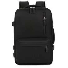 1pc Unisex Large Capacity Expandable Travel Backpack, Outdoor Beach Bag, Student Bag, Dual Compartment Waterproof Durable Backpack With Multiple Pockets, Suitable For Travel, Commuting, Shopping, Beach, Gift For Friends And Family Large Capacity Bag