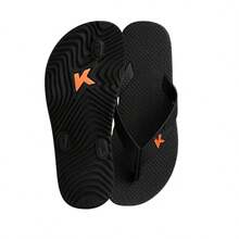 K Summer Flip Flops Men's Comfort Style And Elegance Summer Men's Fashion - Black - View 4
