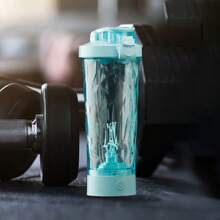 SimpleCupRealm 电动蛋白粉摇摇杯，24盎司USB充电搅拌杯，自动摇摇杯搅拌器摇摇杯，不结块自动搅拌，牛奶咖啡蛋白粉搅拌壶，适用于健身和户外运动必备物品