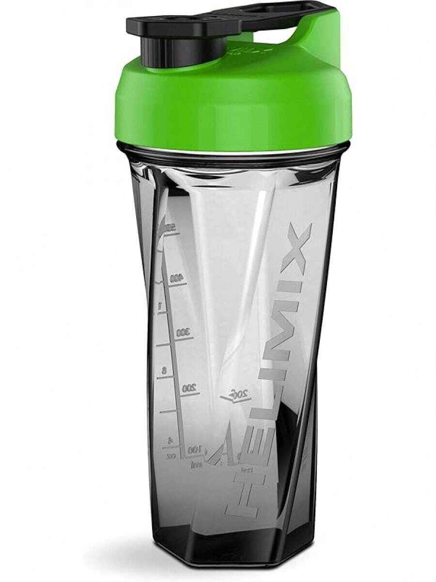 HELIMIX 2.0 Vortex Blender Shaker Bottle Holds Upto 28oz | No Blending Ball Or Whisk | USA Made | Portable Pre Workout Whey Protein Drink Shaker Cup | Mixes Cocktails Smoothies Shakes | Top Rack - 霓虹綠 - 查看 1
