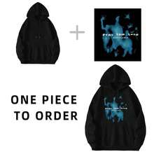 Aelfric Eden Abstraction Shadow Print Hoodie Men's Oversized Hoodies Streetwear Sweatshirt - 07a-b1-黑色 - 查看 2