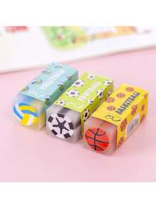 5块橡皮擦, 橡皮球, 创意可爱橡皮擦, 创意卡通, 不易沾污, 文具, 学校, 学校用品, 橡皮擦, 学校文具用品, - 彩色 - 查看 10