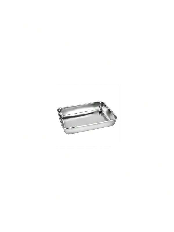 Sheet Pan,Cookie Sheet,Heavy Duty Stainless Steel Baking Toaster Oven Jelly Roll Deep Edge,Superior Mirror Finish, Dishwasher  (14.25x11.22x2.36 Inches),16546487